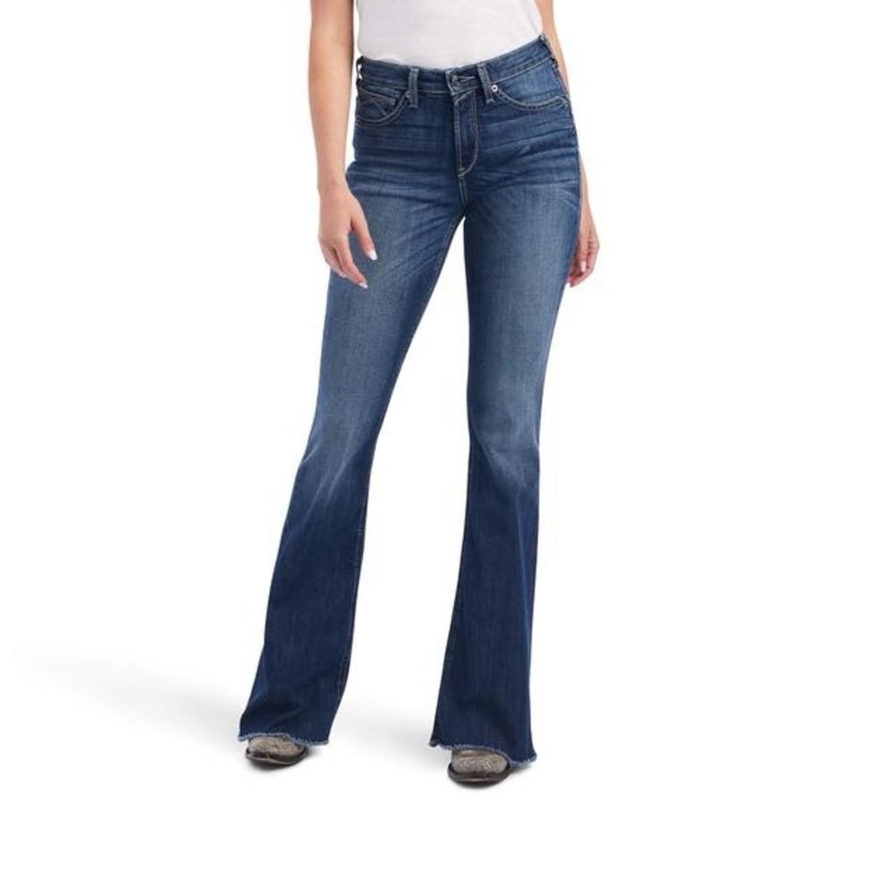 Ariat Women’s High Rise Beverly Bling Flare Jeans